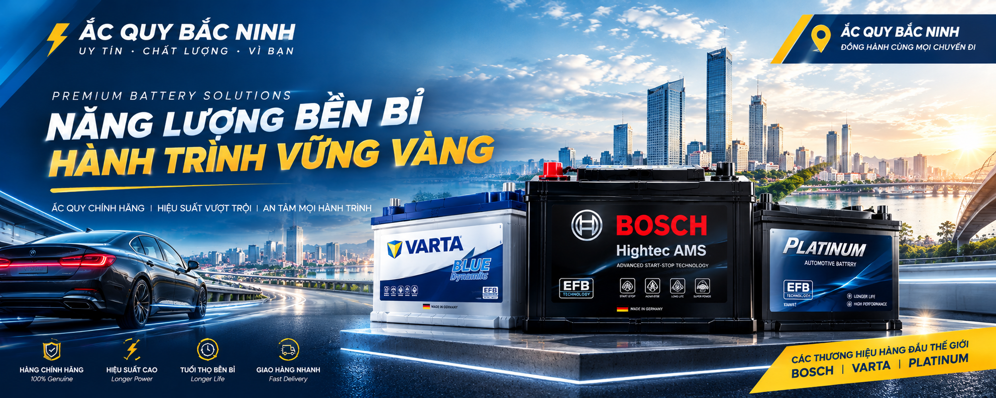 Ắc Quy Bắc Ninh - T&V Hà Nội